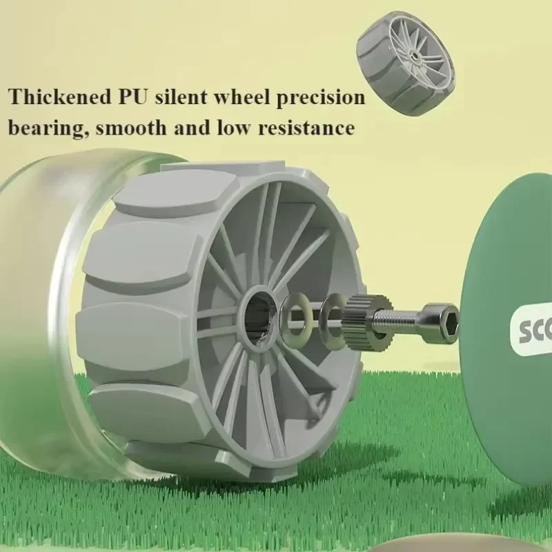 Patinete 3 en 1 para niños con manillares de altura ajustable y asiento extraíble, luces LED, música para niños y niñas, juguetes para montar al aire libre