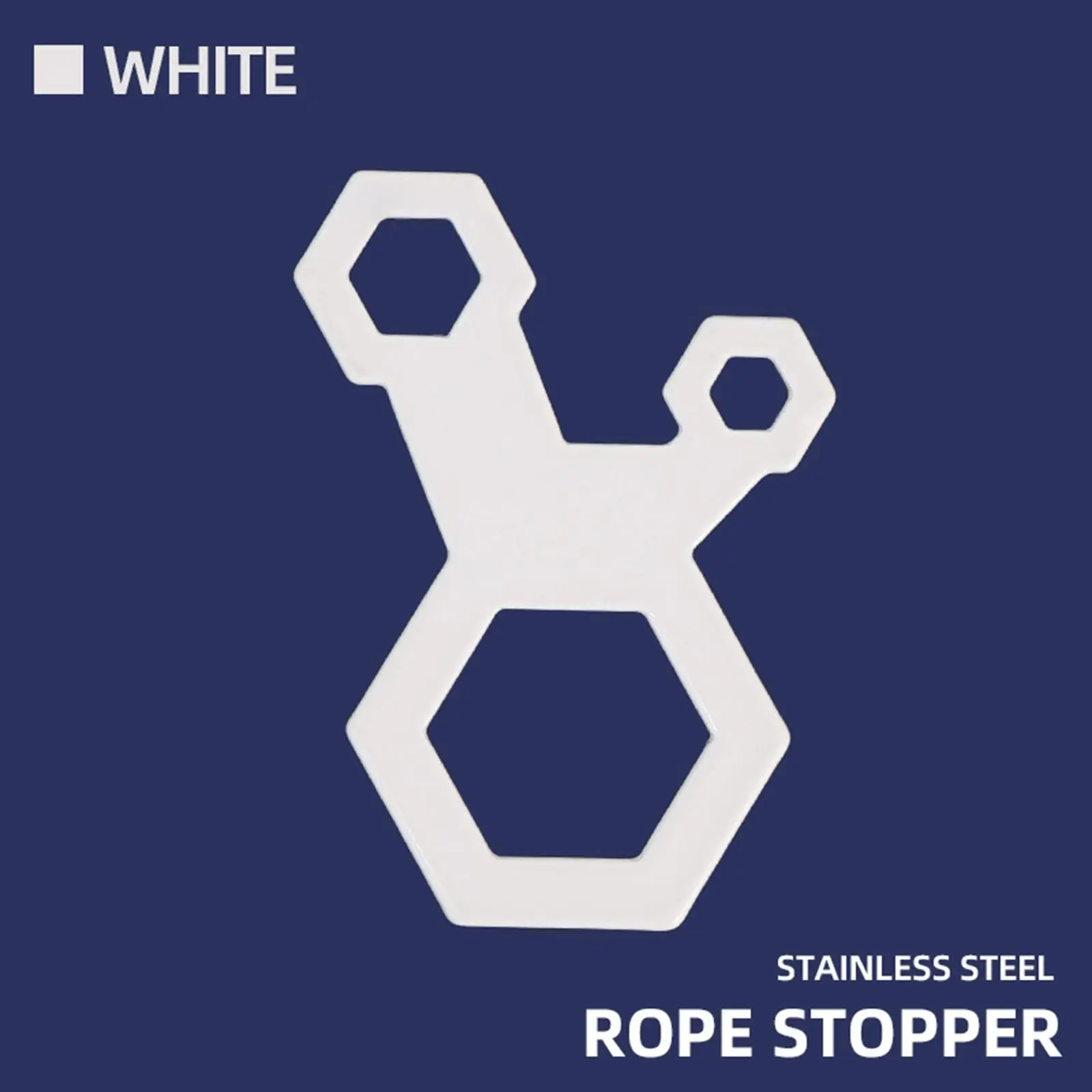 4pcs Non- Clamping Buckle 3-Hole Parts Adjuster Wind Rope Accessories 4pcs Folded Runner for