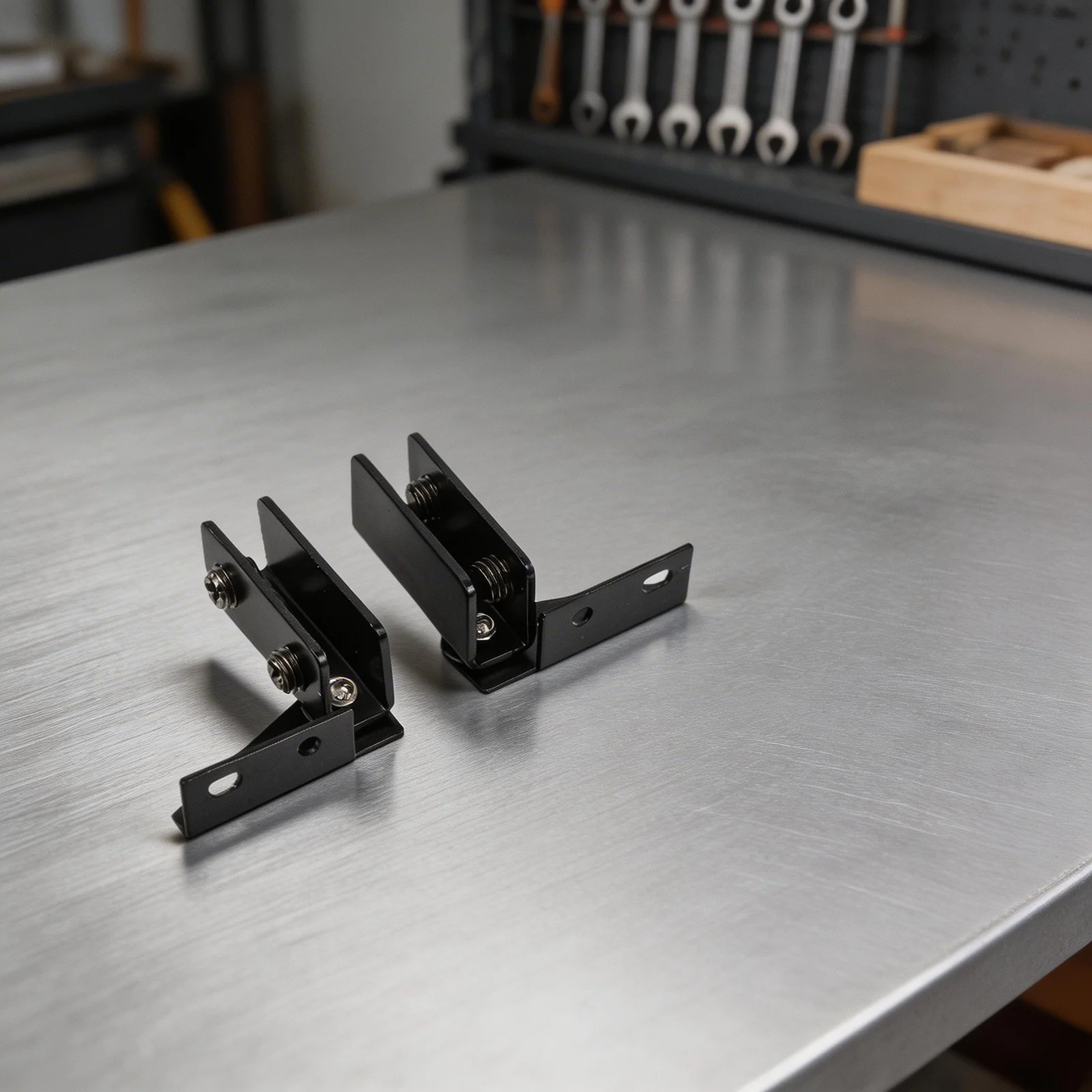 Clips Glass Hinges For Bathroom Accessories Door Hardware Kitchen Shelves Replacement Stainless Steel 43 5x40mm