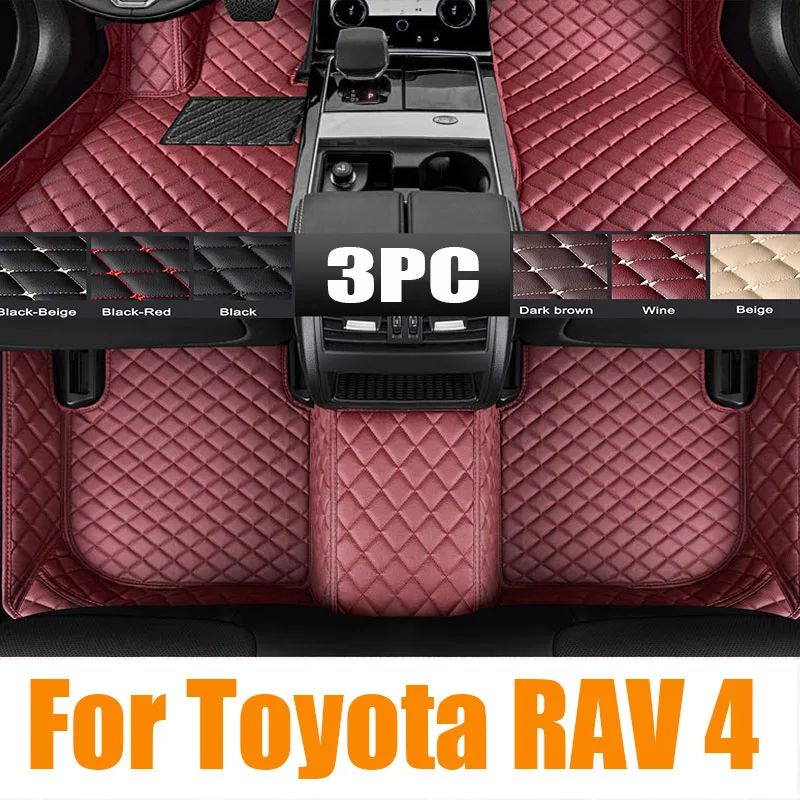 

3D TPE LHD RHD Floor Car Mat For Toyota RAV 4 2019 2020 2021 5th RAV4 Car Floor Liner Tray Foot Pad Carpet Mats Auto Accessories