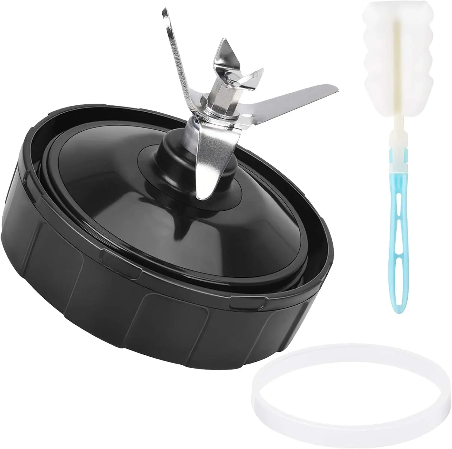 

7 Fins Blender Blade Replacement Parts Compatible With Ninja Blender Top Lid Accessories For Ninja Auto Iq Bl682-30 Bl642-30