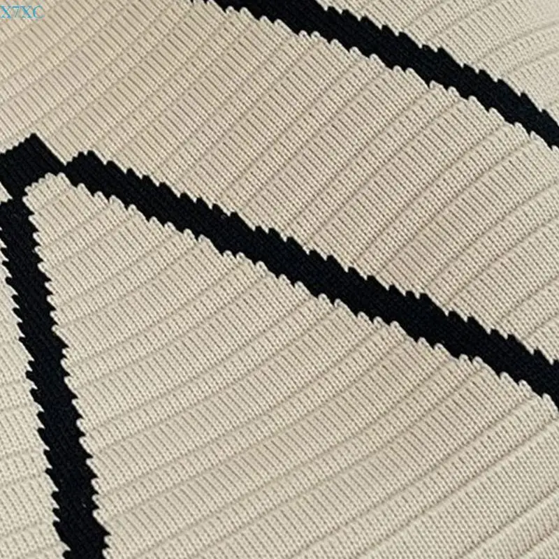 X7XC حقيبة يد نسائية محبوكة حقيبة كتف سعة كبيرة حقيبة الإبط حقيبة موجات دلو