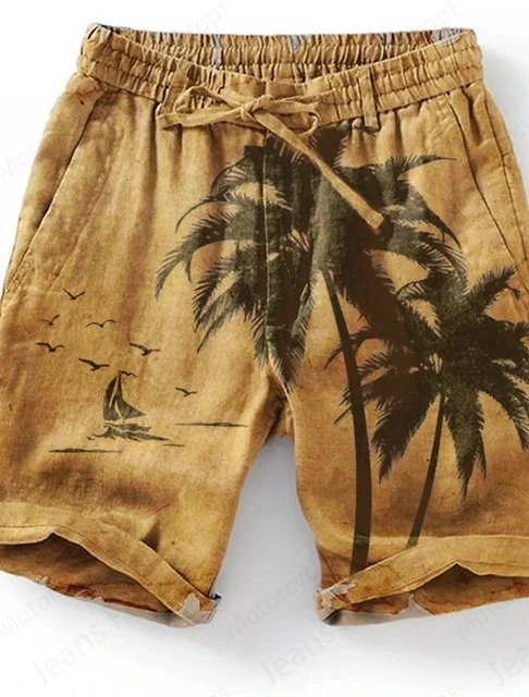 Vintage Beach Shorts Pants Knights Print Short Men Women Board Short Sport Gym Swim Trunk Hawaii Swimsuit Quick Dry Trunks Boy