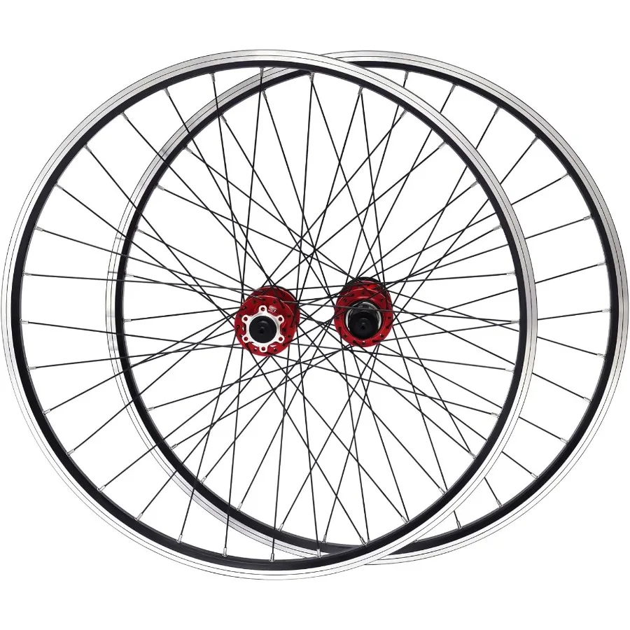 Zestaw kół do rowerów górskich o wysokiej wydajności, zaprojektowany do ekstremalnych terenów terenowych, z lekkimi karbonowymi obręczami i konstrukcją bezdętkową.