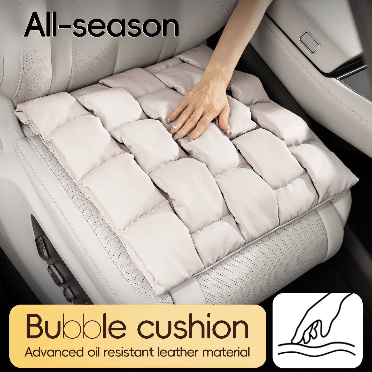 

Breathable Car Seat Cushion Heat-dissipating Auto Seat Cover For Zeekr 007 GT 7X MTX 009 Luxury Ultra-Soft Breathable Design