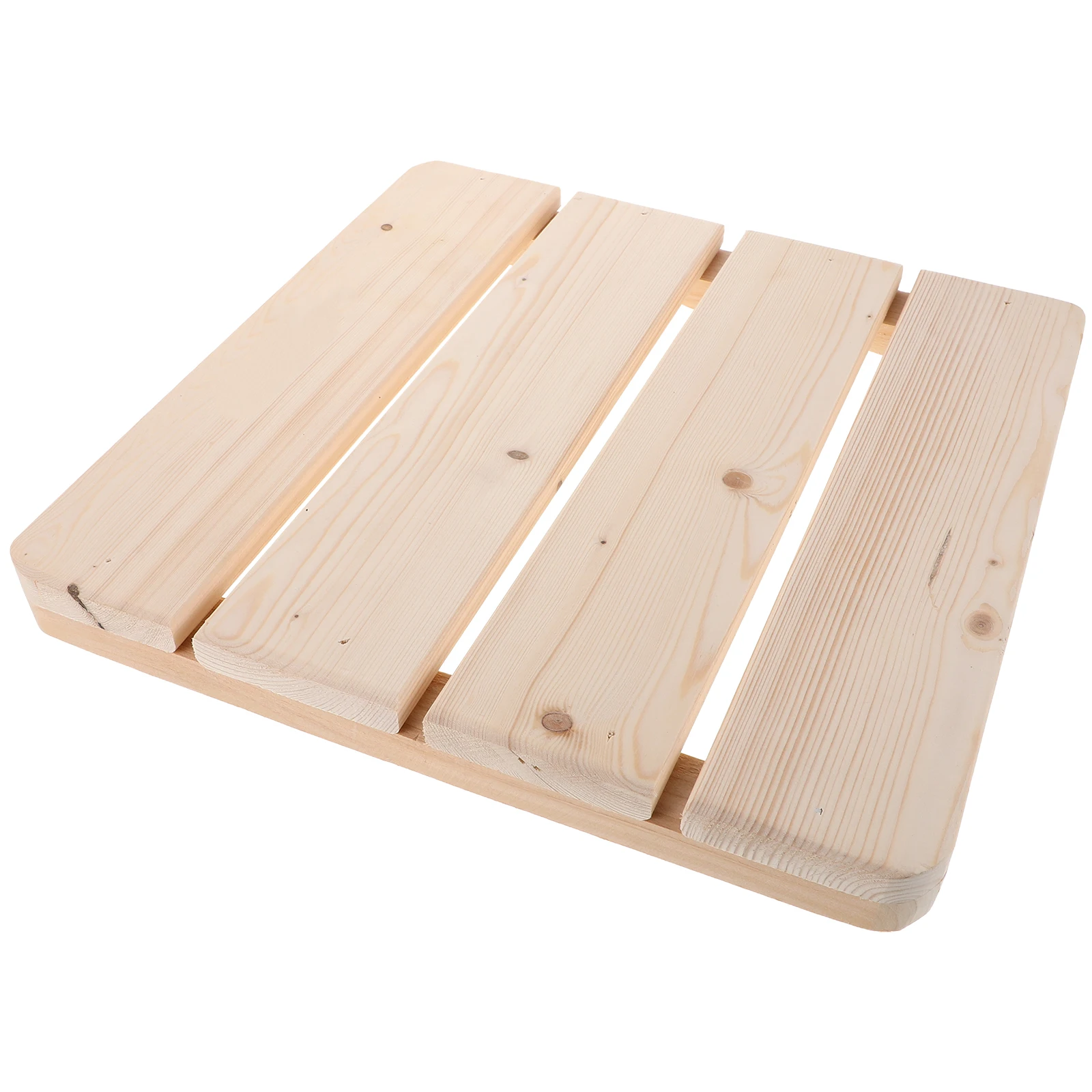 

Деревянный нескользящий коврик для ванной 30x30 см, реечный напольный коврик для сауны, ванной комнаты, у бассейна, деревянный душ, утконос