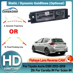 Rear Camera For Toyota Auris E180 2012~2018 2th For Corolla iM For Scion iM Reverse CAM CCD Night Vision license plate CAM