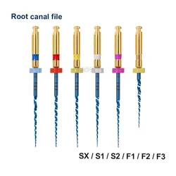 Stożek dentystyczny Niebieskie pilniki endodontyczne Stożek kanałowy Pilnik endodontyczny Aktywowane ciepłem pilniki endodontyczne