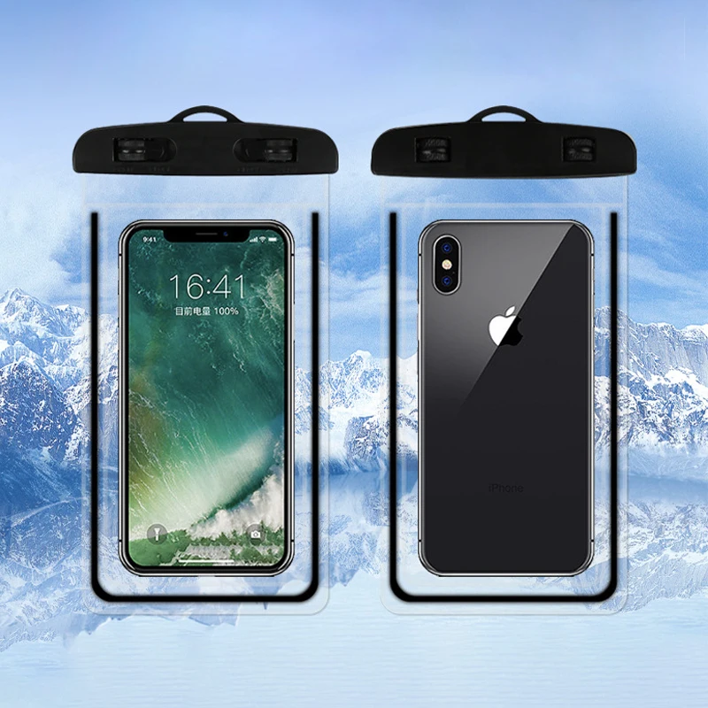 Outdoor Universal Waterproof Pouch Swimming Beach Dry Bag Case Cover Holder For Iphone Samsung Xiaomi Swim Waterproof Bag image 4