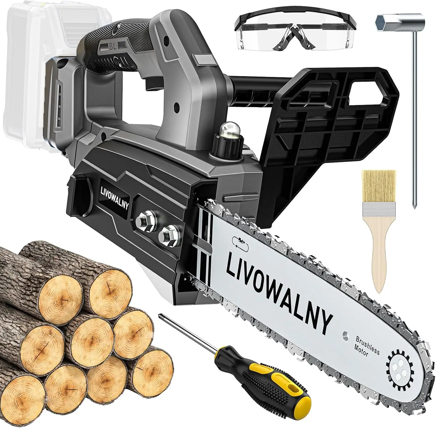 Cordless Chainsaw for Dewalt 20v Battery：12