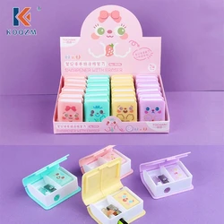 Kawaii Mini Portable Cute Pencil Sharpener Mini Sketch Pencil Eraser Set Cute Cartoon Multifunctional Stationery Study Supplies