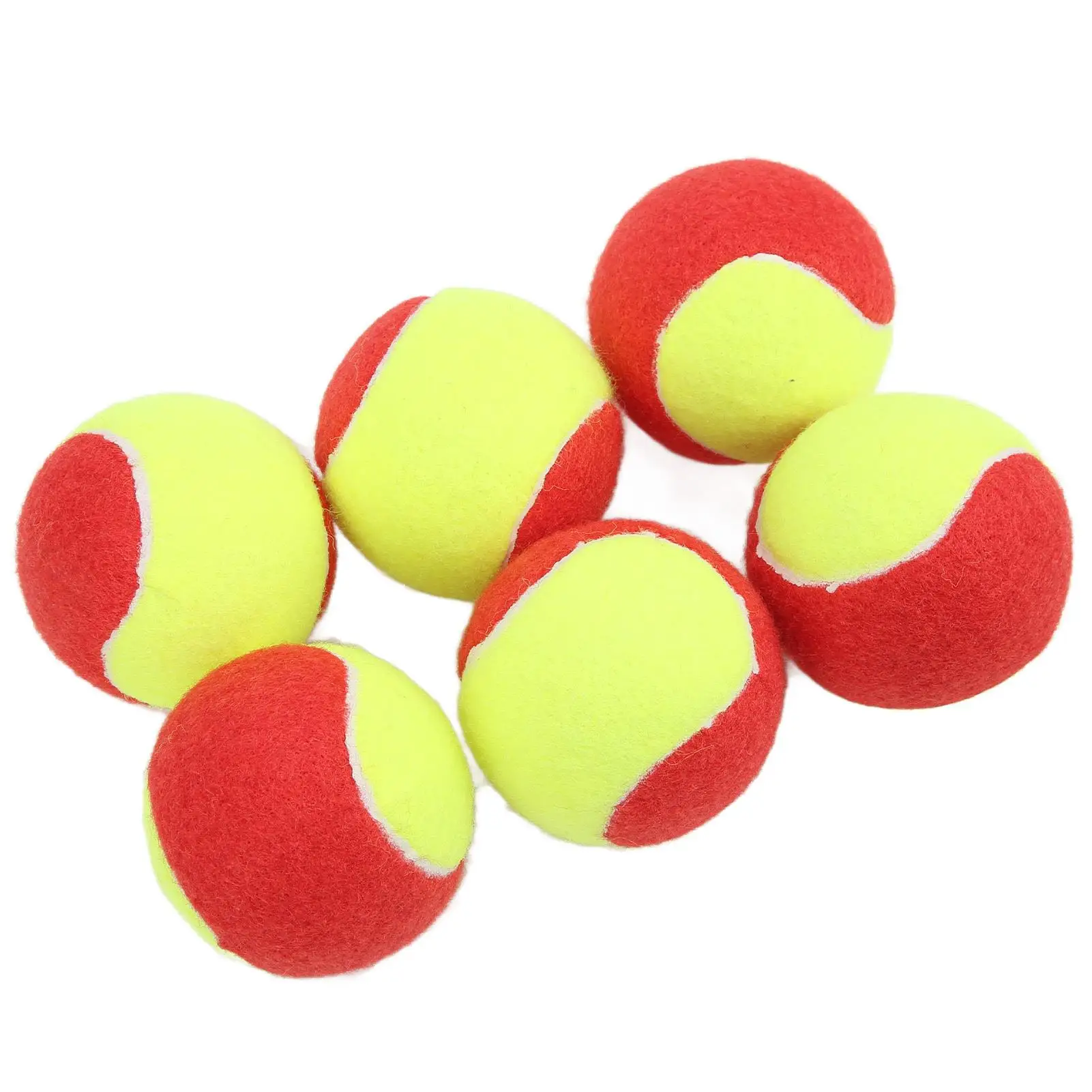 Premium Plush Kids Tennis Balls: Natural Rubber, Lightweight, Soft, Safe, Elastic, Waterproof