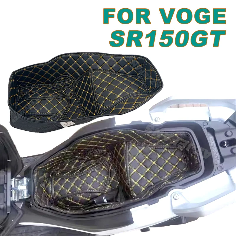 For VOGE SR150GT SR 150GT Motorcycle Storage Box Seat Bucket Liner Cushion Shockproof Abnormal Noise Prevent Scratches