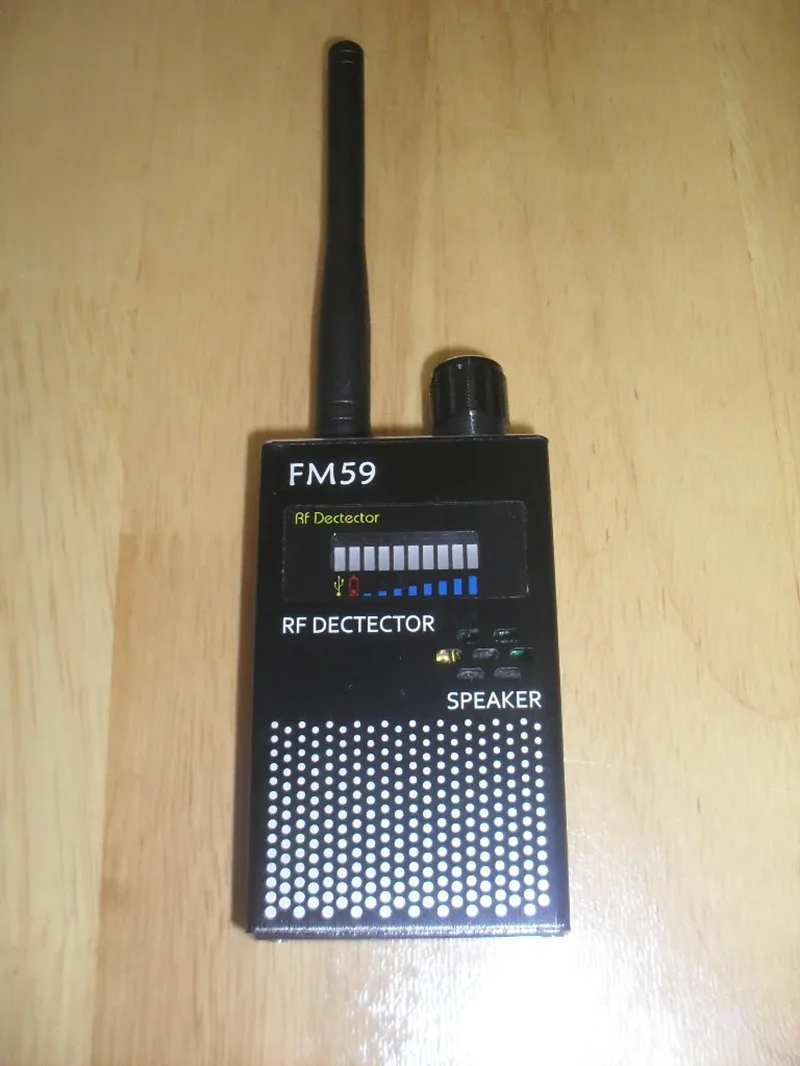 Anti eavesdropping, anti camera search, GPS locator, radio detector FM59, anti mobile phone eavesdropping