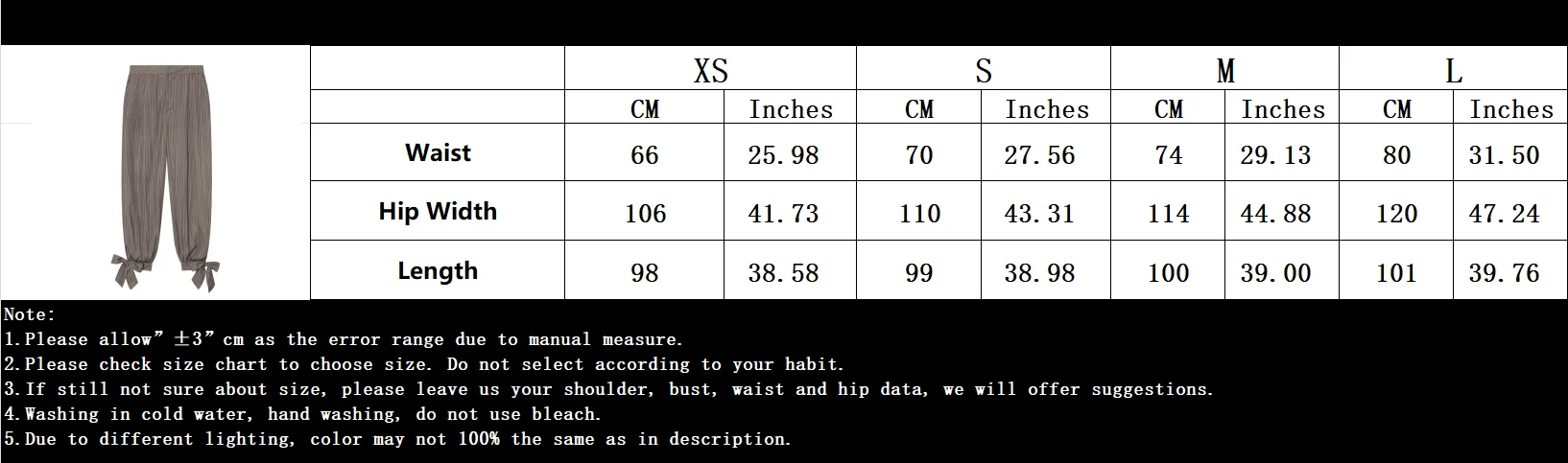 KONDALA Vintage Chic Rote Streifen Loose Fit Lange Hose Boho Elegante Damen Weite Hose Mode 2026 Herbst Lässige Damenhose – Detail 8