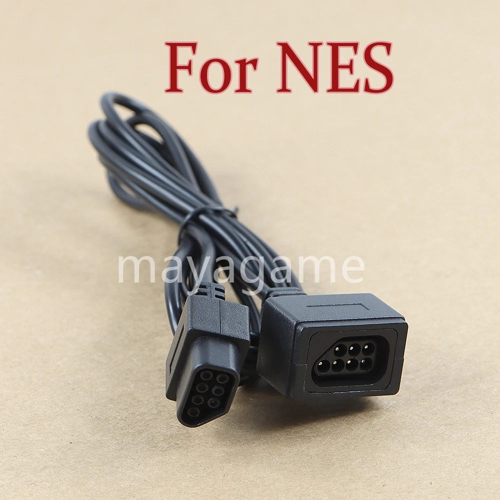 20pcs Extension Cable Cord 1.8m for NES Lead Game Controller Extension Wire 7Pin Game Gamepad Controller Lead