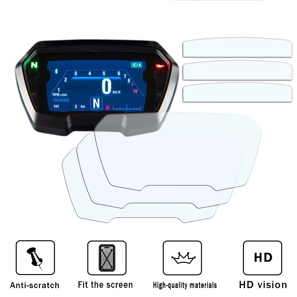 For DIAVEL 1260 1260S S 2019 2020 2021 2022 Motorcycle Scratch Cluster Screen Dashboard Protection Instrument Film