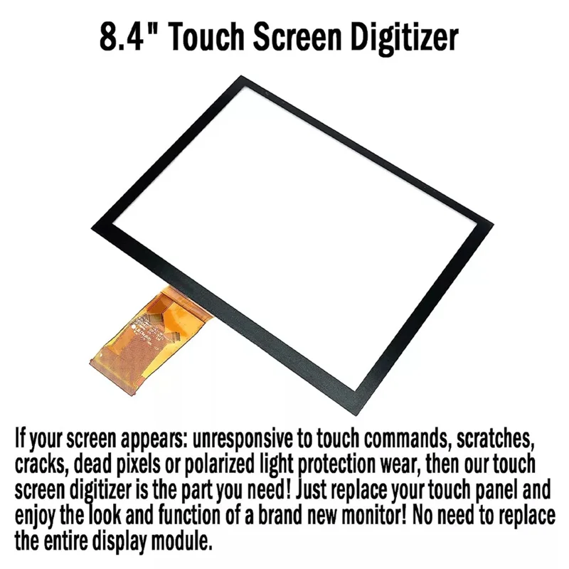 شاشة LCD أنيقة مقاس 8.4 بوصة تعمل باللمس لسيارة جيب جراند شيروكي 2018-2020 LA084X01-SL03 LA084X01(SL)(01) #5