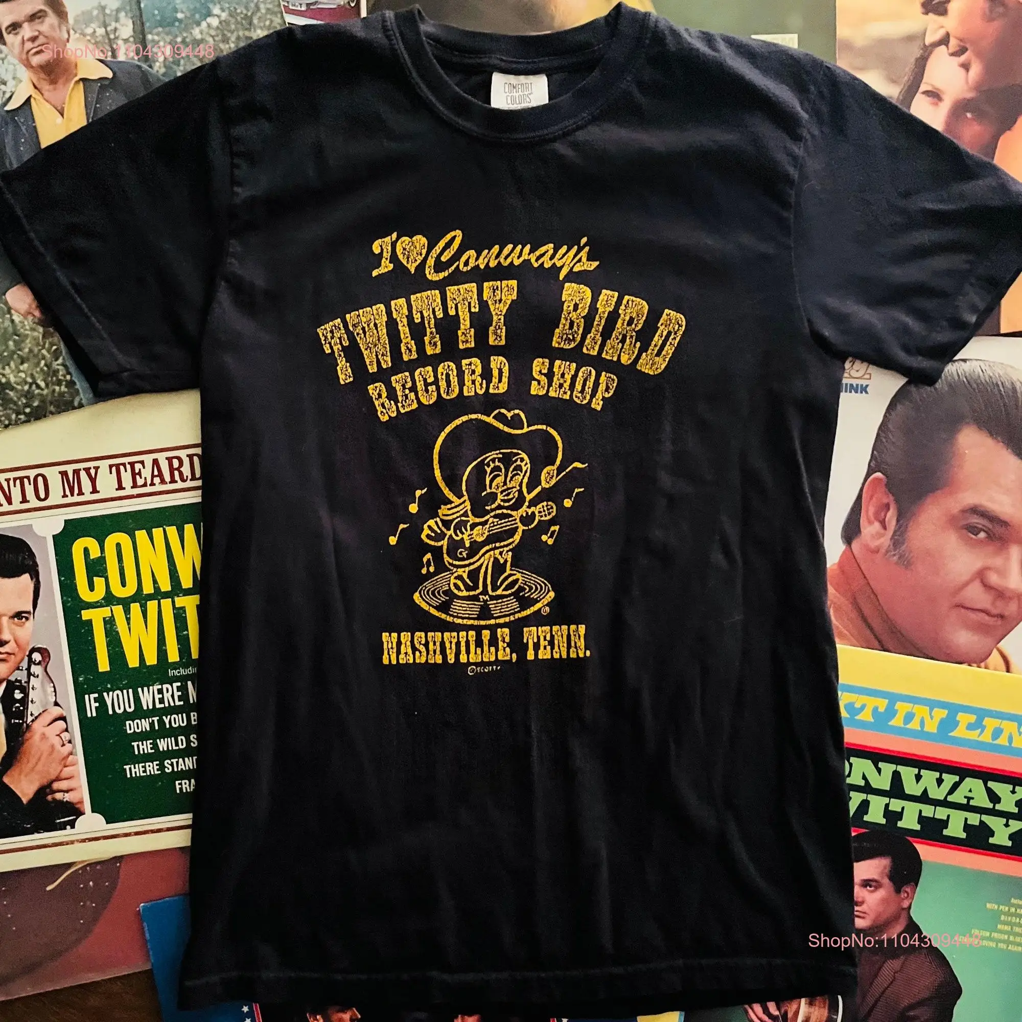 Conway Twitty Follow Me to s Bird T Shirt long or short sleeves