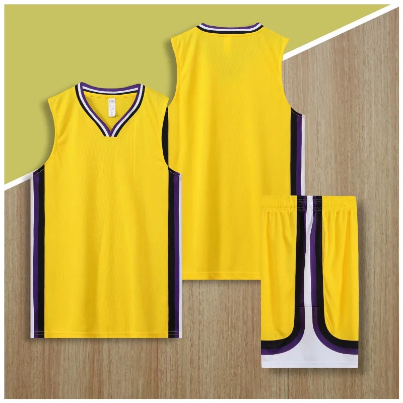 National Games Basketball Uniform Campus Competition Training Jersey Customizable Printing 2XS