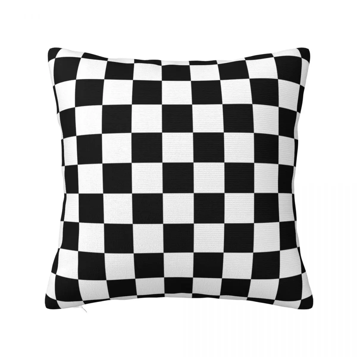 Decorative Pillowcase SKA Checker Black White Chess Two Tone Music SKA-Rock 2 Tone Pillow Case Cover Square Multiple Sizes