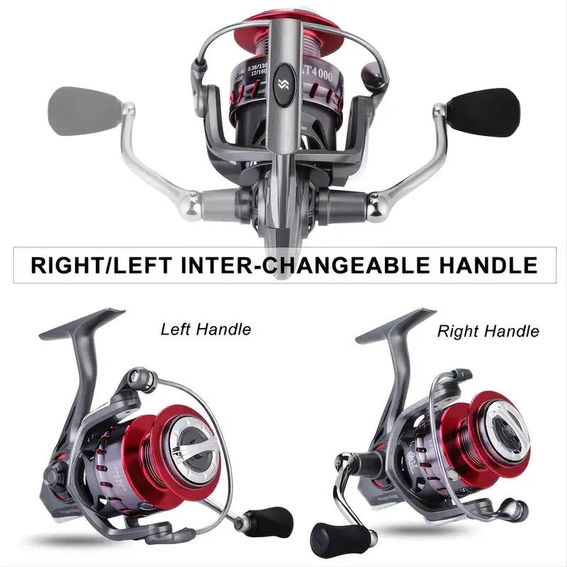 Sougayilang Fishing Reels 12+1 BB Ultra Smooth Fishing Spinning Reel