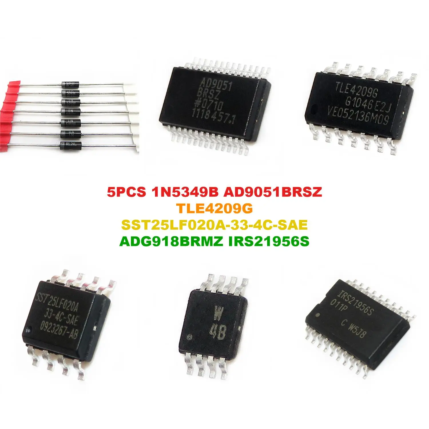 1N5349B AD9051BRSZ TLE4209G SST25LF020A-33-4C-SAE ADG918BRMZ IRS21956S