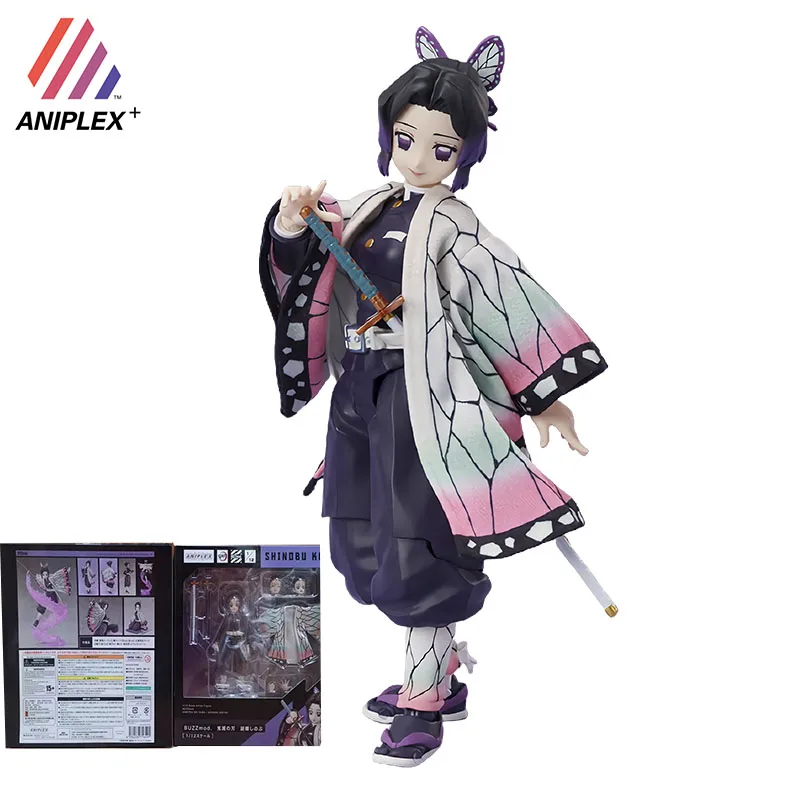 

In Stock Original ANIPLEX+ BUZZmod Demon Slayer Kochou Shinobu Anime Action Model PVC Collection Model Children Toy Gifts