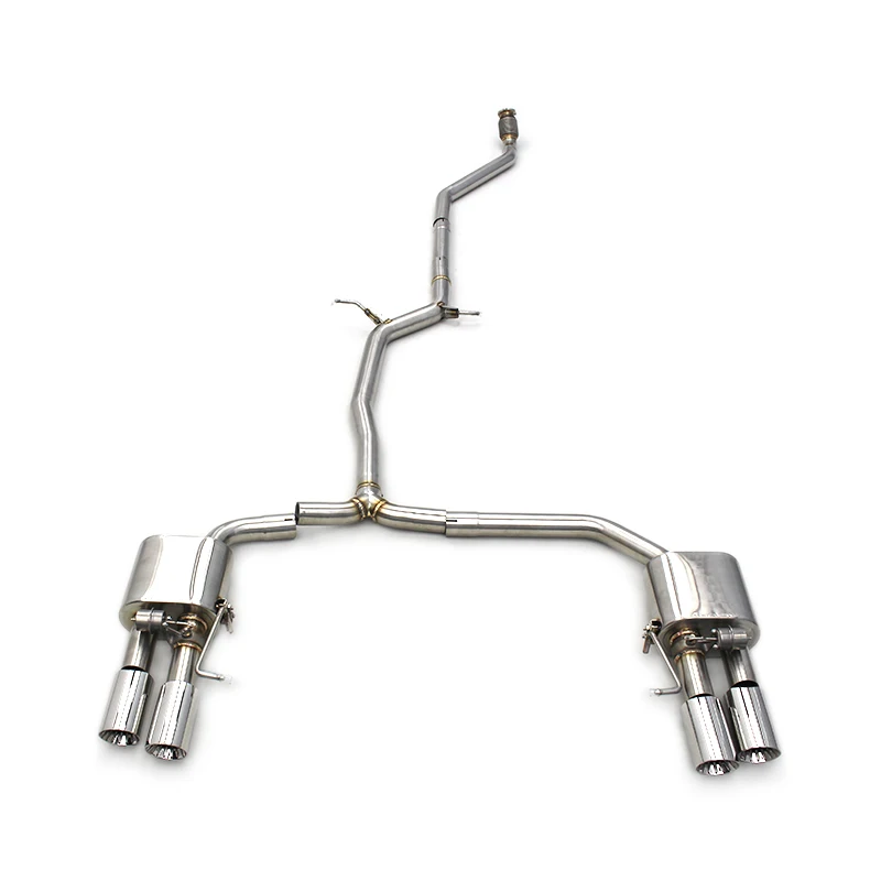 

Escape Catback For Audi A4/A5 B8/B9 2.0T 2016-2023 Engine Stainless Steel Mufflers Valve Control Exhaust System