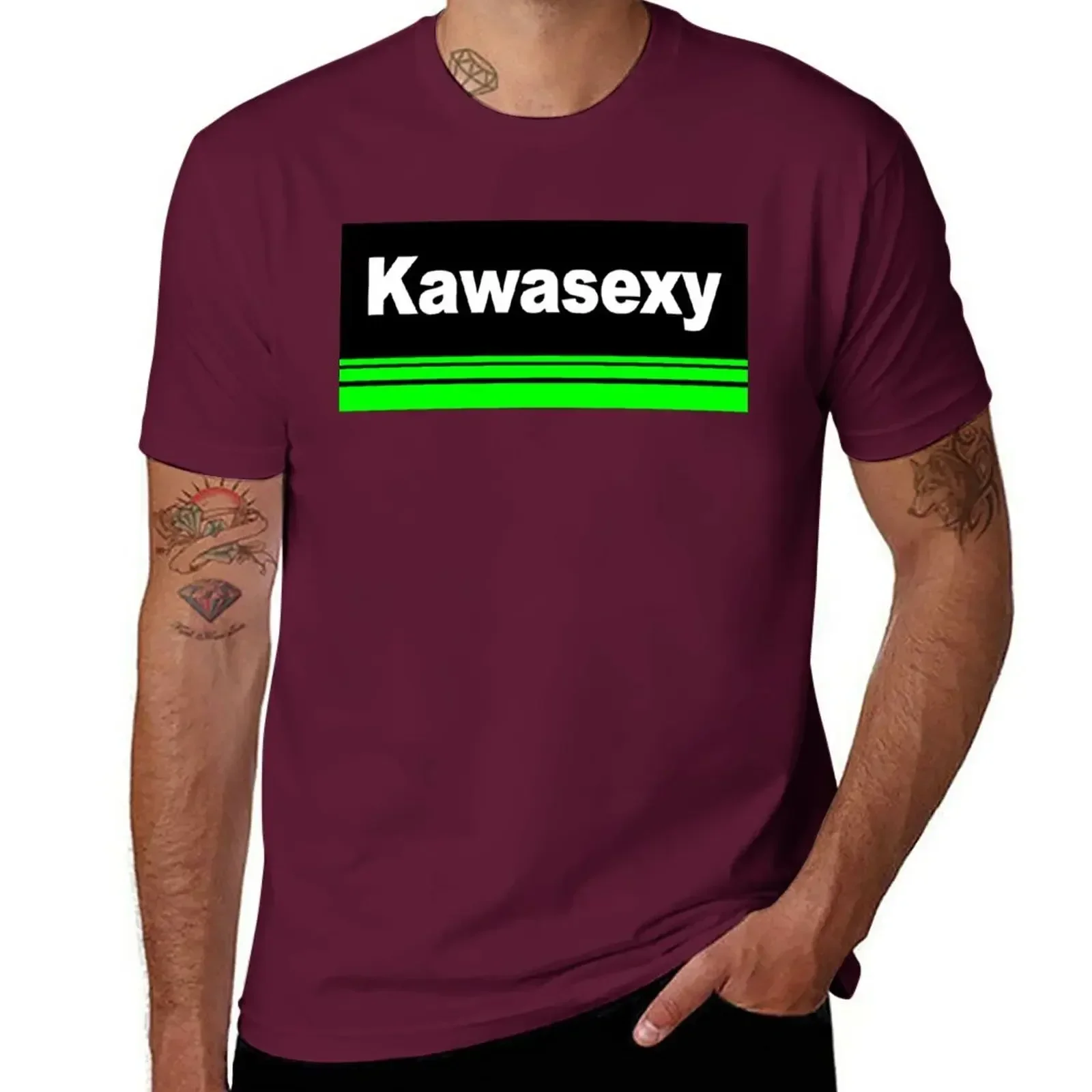 Summer Informal Kawasexy Arrival vintage funny anime Hot Sale clothes tops customs  harajuku custom design your own men t shirt