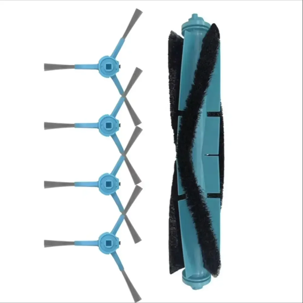 1 Set Main Roller Side Brushes Kit For Conga 7490 /8290 For Immortal For X-Treme Vacuum Cleaner Replacement Parts