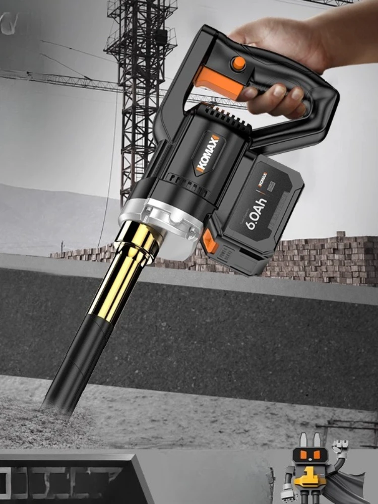 コンクリートバイブレーター充電式電動工具ポータブル小型建設現場セメントバイブレーター