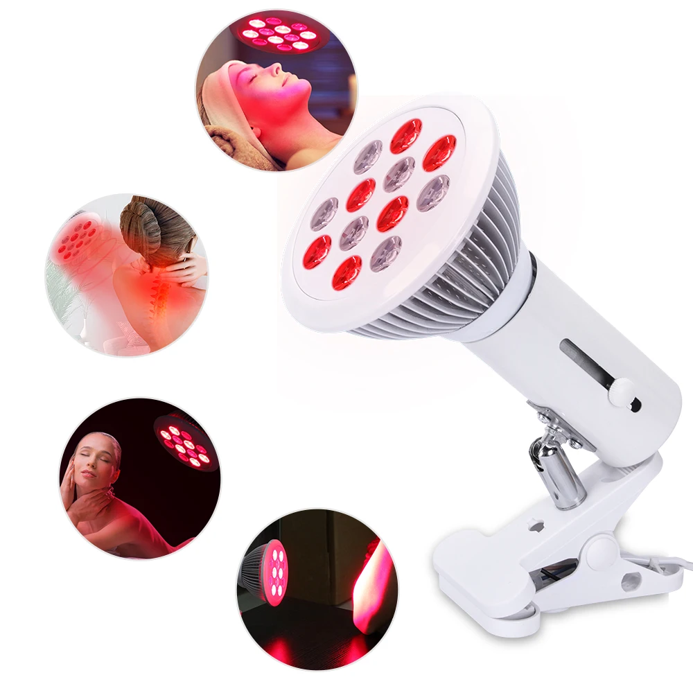 New product ideas 2022 red light therapy 660nm 850nm infrared led light therapy machine pain relief with US/EU holder