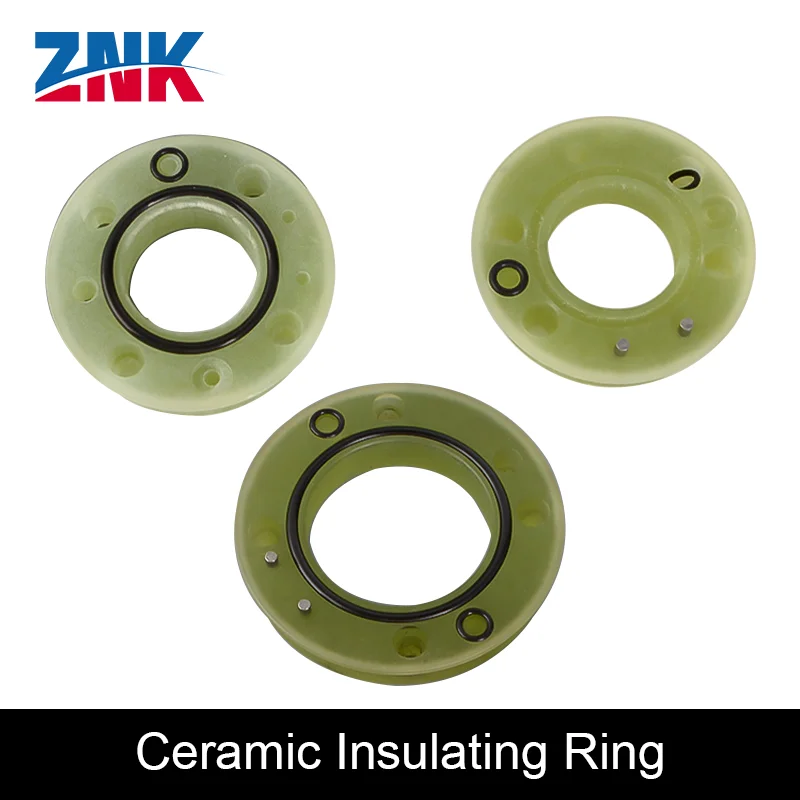 ZNK Denneng Laser Accessories Insulating Rings Air Intake Tubes Nozzle Assemblies Exhaust Tubes for Laser QT90 Connection Base