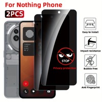2Pcs Anti-Spy Tempered Glass Screen Protector for Nothing Phone (1) (2) 2A 2A Plus 3A 3A Pro CMF Phone 1 Scratch-Resistant Glass