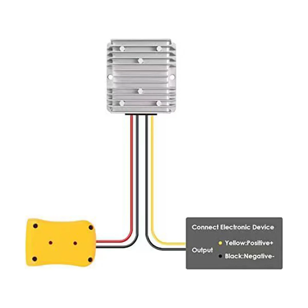 Adattatore convertitore SLQZT da 20 V a 12 V per batteria agli ioni di litio da 20 V, regolatore convertitore Buck Boost automatico da 180 W