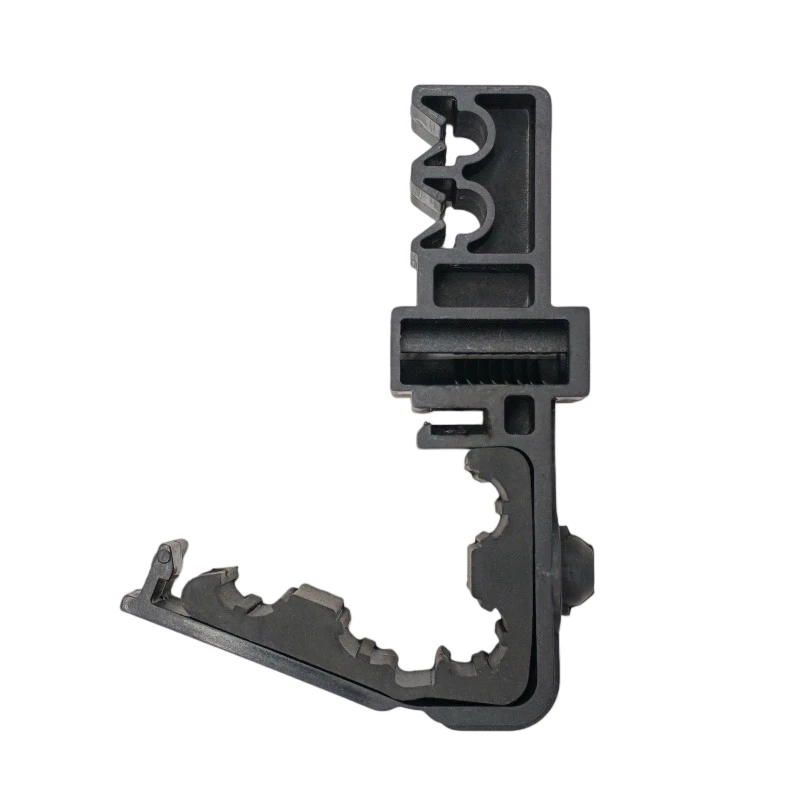 8mm 5mm four-hole car chassis clamp pipe clamping oil pipe brake pipe separation clamp black pipe bracket 2 PCS a lot