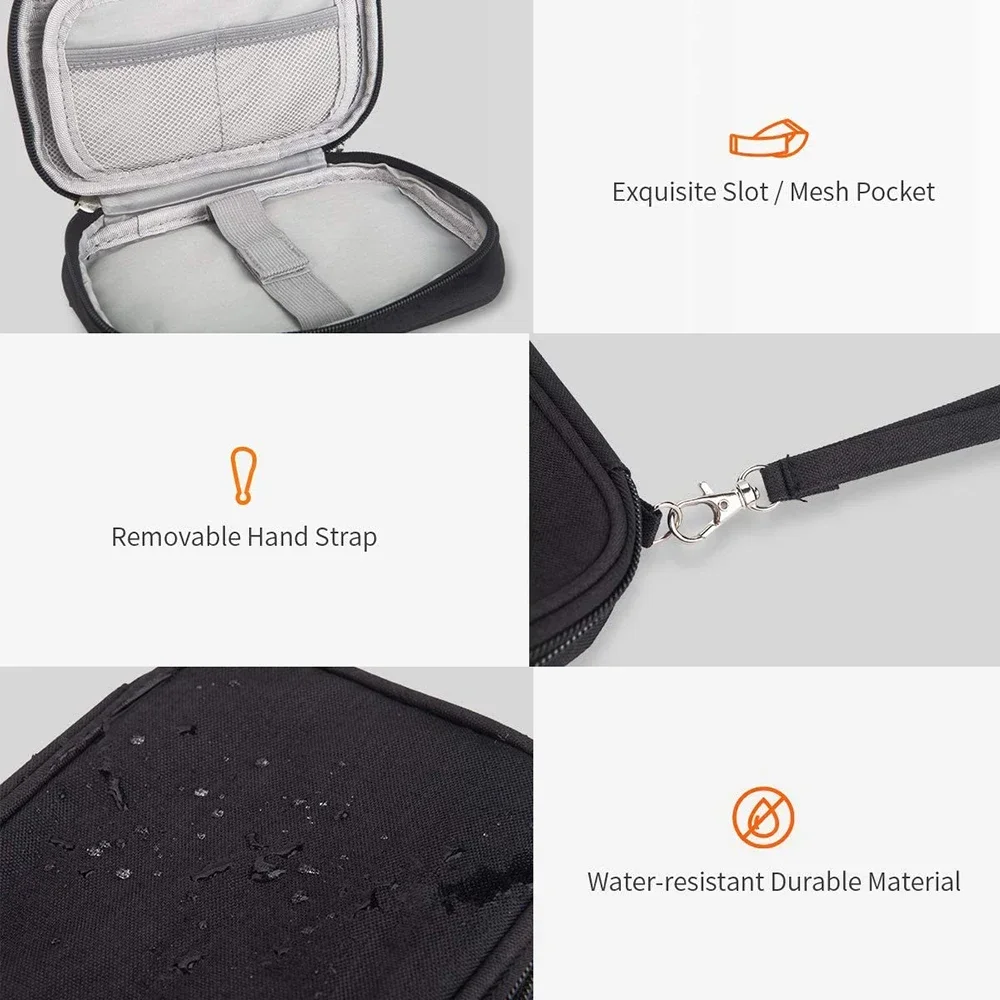 Storage Bag Electronic Accessories Pouch Cable Bag Travel Protection Shockproof Organizer For Usb Flash Drive Charger