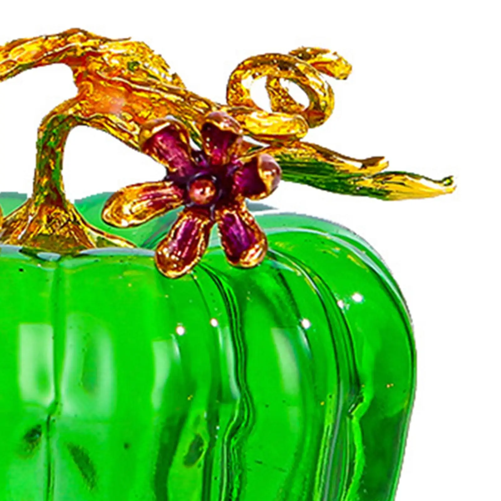 Artificial Decoration Accessories Crystal Food Pumpkin Photography Vegetables Props Crafts for Party Grocery Friend