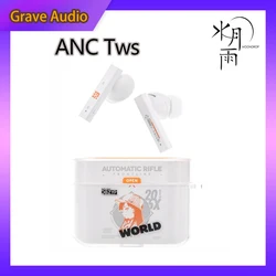 MOONDROP TWS IEMs NEKOCAKE GRILS FRONTLINE ANC True Wireless Earphones Support A2DP/AVRCP/HFP/HSP/SBC/AAC Active Noise Canceling