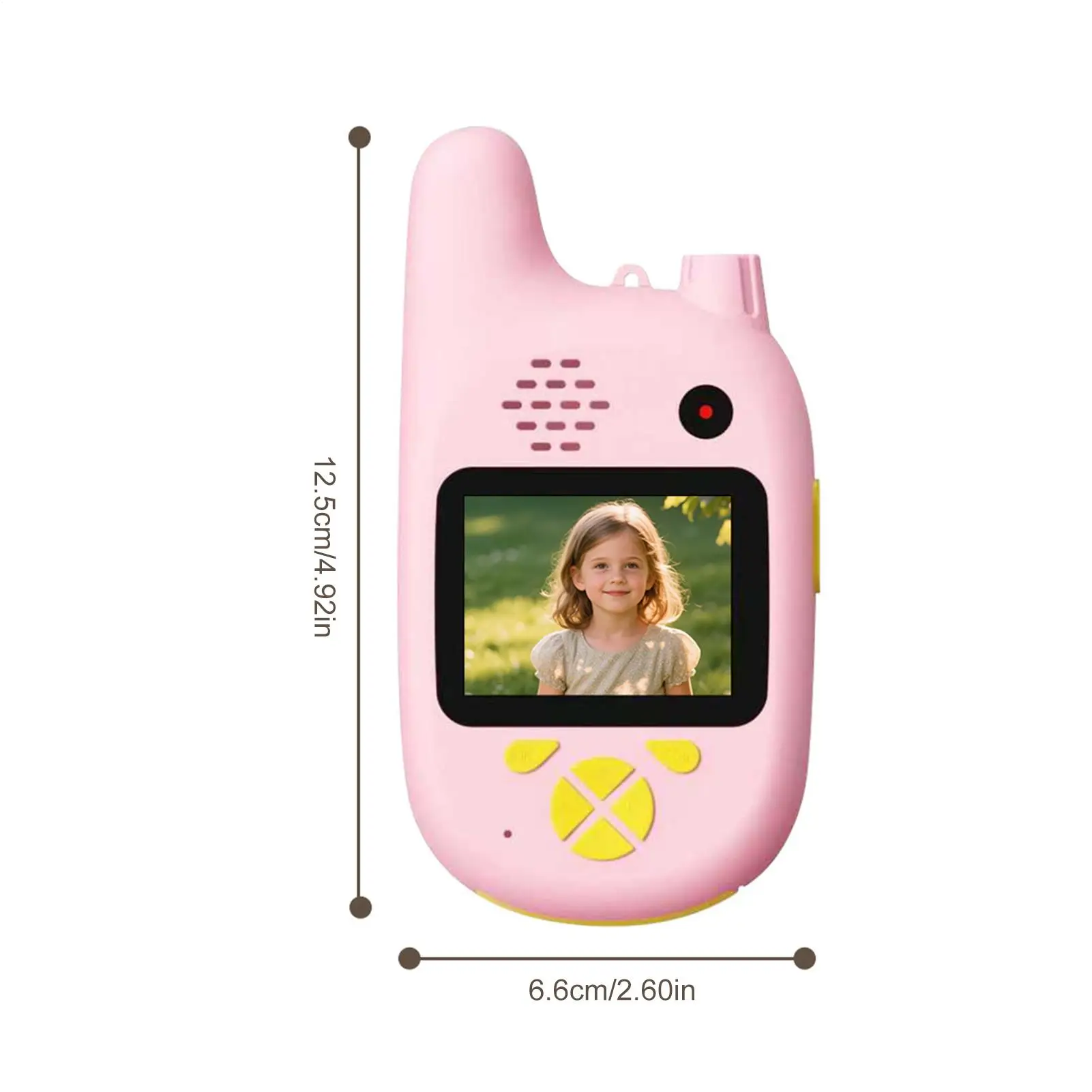 Walkie talkies para crianças câmera dupla brinquedos interativos rádio sem fio walky talky para crianças meninos meninas acampamento aventuras caminhadas