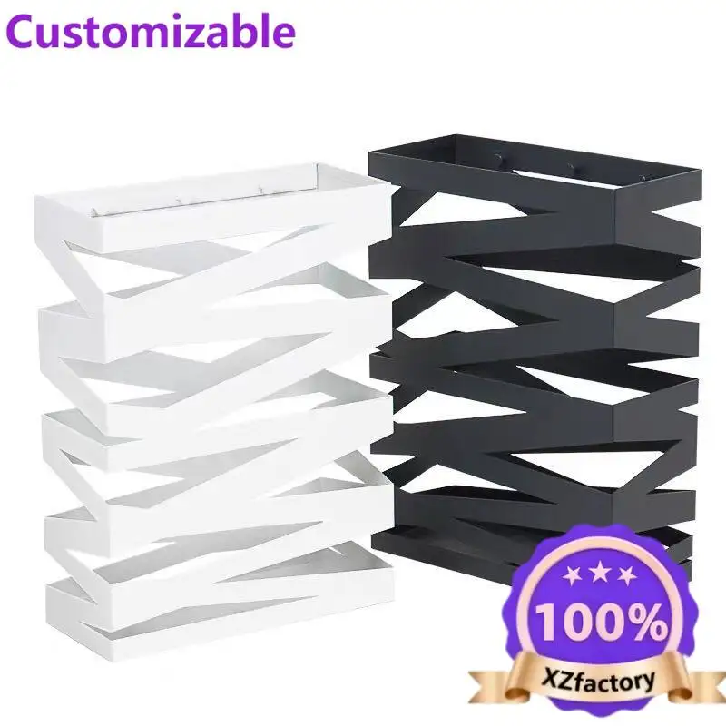 Factory Direct 2026 Umbrella holder Household floor-to-ceiling irregular portable storage rack Home entrance Umbrella holder Umb