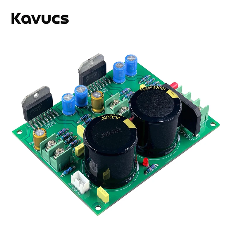 Kavucs 60w*2 LM4766 2.0 Channel Power Amplifier Board Kit DIY BTL Output with Rectifier Filter HIIF Power Amplifier Audio