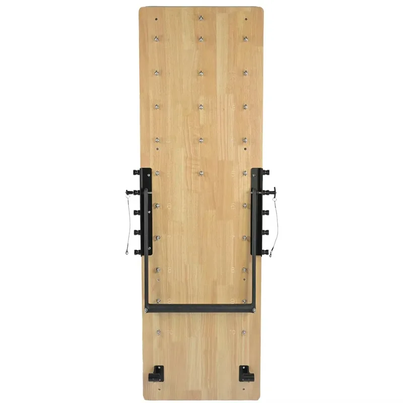 

YTYIN Commercial Pilates Machine: Studio Workout Equipment with Wooden Spring Board and Push Rod for Fitness