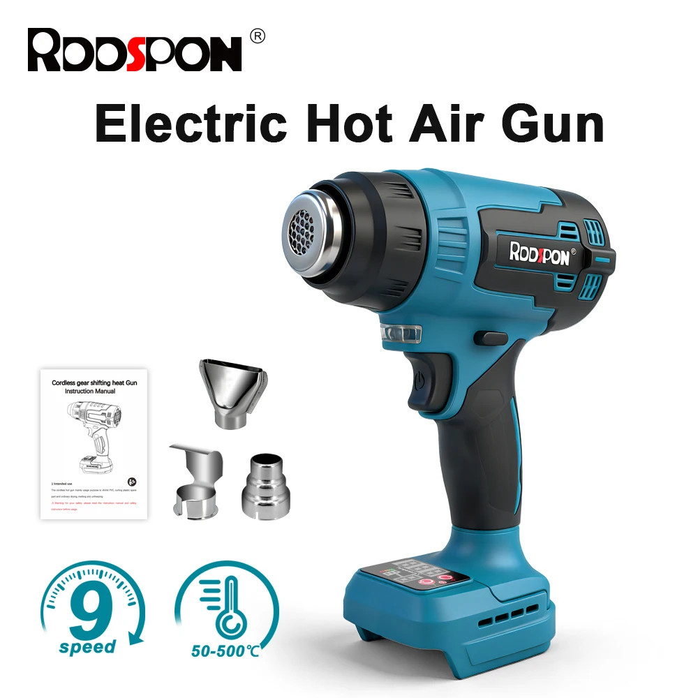 500w-コードレス電気ヒートガン温度充電式-9-モード速度ハンドヘルドホットエアガンマキタバッテリー用
