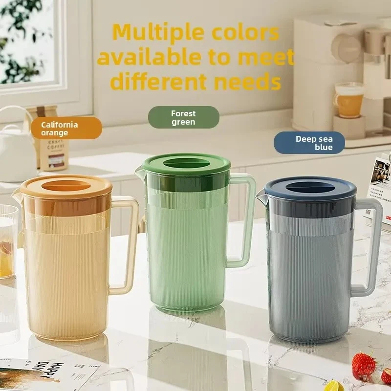 for Cold Drink Kettle Heat Resistant Lid Household Refrigerator Beverage Container PP Material Luxury Design Cold Brewing