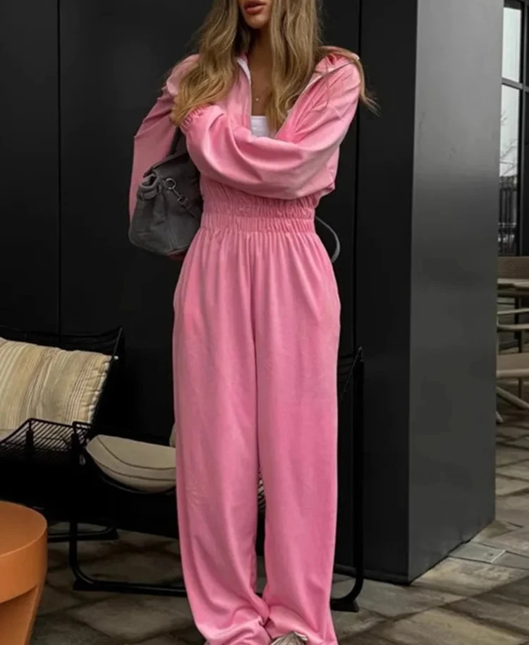 

Новинка 2023 года, осенне-зимние комбинезоны, винтажные комбинезоны для женщин, модные повседневные комбинезоны с длинными рукавами, однотонные комбинезоны с высокой талией