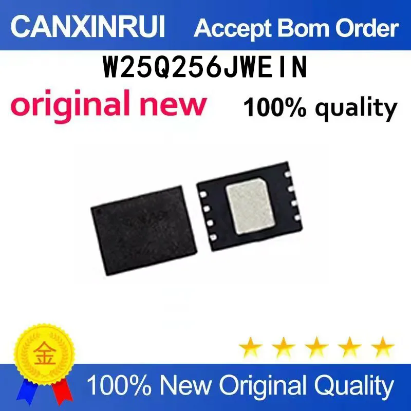 

(5pcs-100pcs）Brand new original W25Q256JWEIN 25Q256JWEN QFN spot chip IC