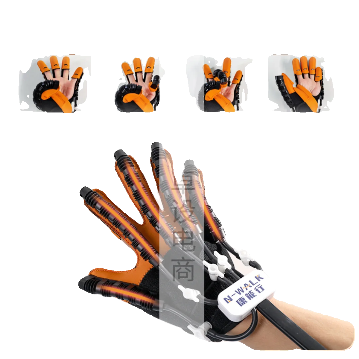 Hand and finger rehabilitation training equipment functional exercise hemiplegic stroke electric robot