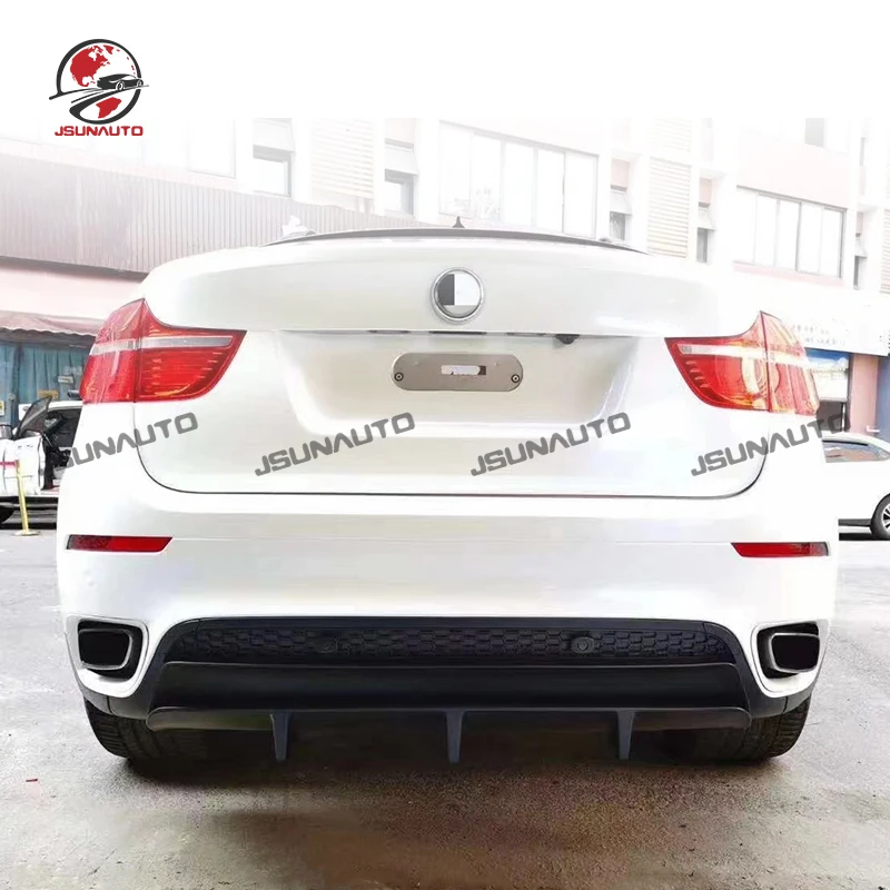 High Quality M-Performance Style Plastic Body Kit For 2008-2013 BMW X6 E71 Tuning Upgrade MP Front Bumper Rear Diffuser